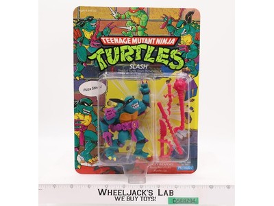 Slash PURPLE BELT YELLOW S TMNT 1990 Playmates Action Figure NEW SEALED