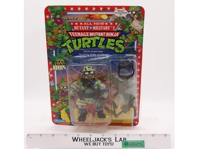 Delta Team Don Teenage Mutant Ninja Turtles TMNT 1992 Playmates MOSC UNPUNCHED