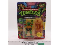 Raphael 10 Back Pop-Up Stand Teenage Mutant Ninja Turtles 1988 Playmates MOSC