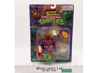 Super Mike Teenage Mutant Ninja Turtles TMNT 1994 Playmates NEW MOSC SEALED