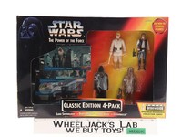 Classic Edition 4-Pack Star Wars POTF 1995 Kenner Action Figures NEW MISH SEALED