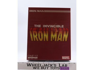 The Invincible Iron Man Marvel Comics 2018 MEZCO ONE:12 Action Figure NEW MIB