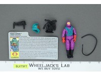 Toxo-Viper V1 100% Complete G.I. Joe 1988 Hasbro Vintage Action Figure