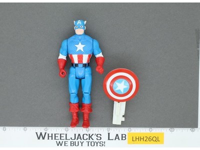 Captain America Marvel Super Heroes 100% Complete 1990 ToyBiz Vintage Figure