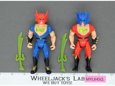 Jimmy & Billy Lee Double Dragon Figure 1993 Tyco