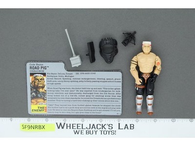 Road Pig V1 100% Complete G.I. Joe 1988 Hasbro Vintage Action Figure