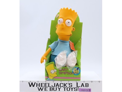 Bart Simpson The Simpsons 1990 Dan Dee Plush Doll NEW SEALED