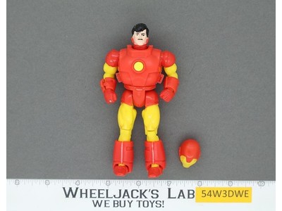 Iron Man Quick Change Armor 100% Complete Marvel Super Heroes 1991 Toybiz Figure