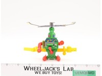 Mike's Pizza Chopper Backpack 100% Complete TMNT 1991 Playmates Vehicle