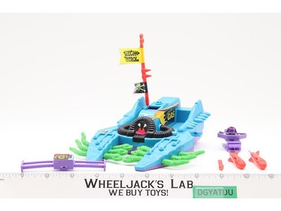 Footski Leech Patrol Vehicle 100% Complete TMNT 1989 Playmates Vintage