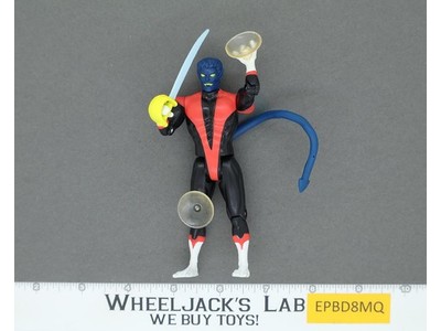 Nightcrawler 5" 100% Complete X-Men Marvel 1992 Toybiz Vintage Action Figure