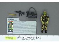 Hit & Run V1 100% Complete G.I. Joe 1988 Hasbro Vintage Action Figure