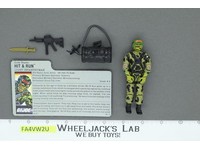 Hit & Run V1 100% Complete G.I. Joe 1988 Hasbro Vintage Action Figure