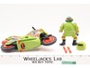 Road Racin Mike W/ Kowabunga Bike Complete TMNT Bodacious Bikers 1994 Playmates