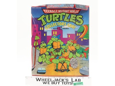 Display Storage Collectors Carry Case W/Trays TMNT Teenage Mutant Ninja Turtles