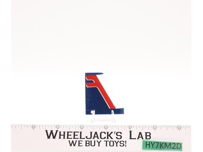 Starscream MEDIUM Wing Right Large Tab STICKERED 1985 Hasbro G1 Transformers
