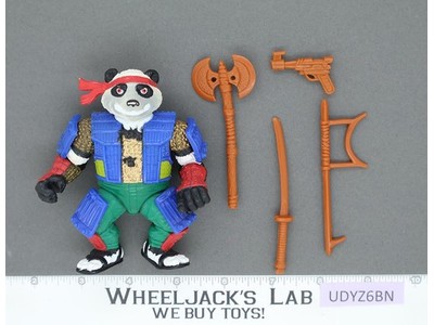 Panda Khan 100% Complete Teenage Mutant Ninja Turtles TMNT 1990 Playmates