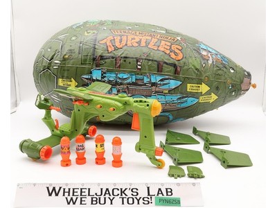 Turtle Blimp 100% Complete Teenage Mutant Ninja Turtles TMNT 1989 Playmates