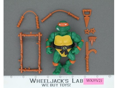 Michaelangelo SOFT HEAD Complete Teenage Mutant Ninja Turtles 1988 Playmates