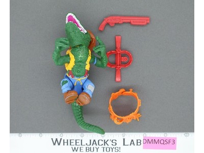 Leatherhead 100% Complete Teenage Mutant Ninja Turtles TMNT Playmates 1989