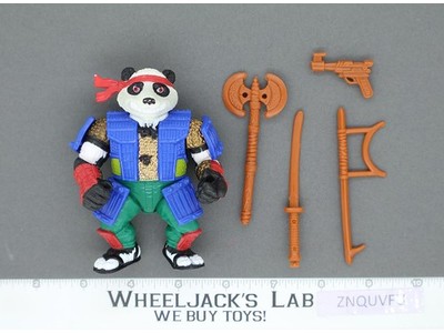 Panda Khan 100% Complete Teenage Mutant Ninja Turtles TMNT 1990 Playmates Action