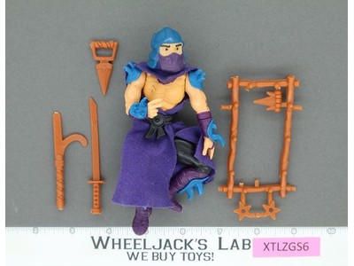 Shredder SOFT HEAD 100% Complete Teenage Mutant Ninja Turtles Playmates 1988