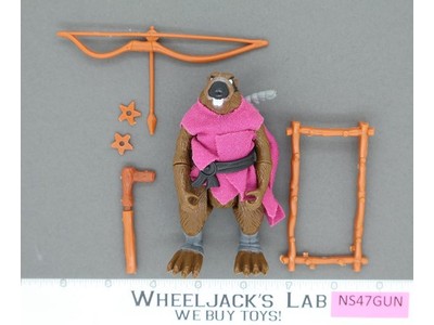 Splinter HARD HEAD 100% Complete Teenage Mutant Ninja Turtle 1988 Playmates