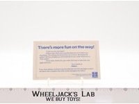There's More Fun on the Way Partial Shipment Notice G.I. Joe Hasbro 1985 Vintage