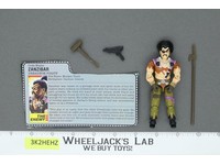 Zanzibar V1 100% Complete G.I. Joe 1987 Hasbro Vintage Action Figure