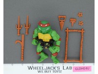 Raphael SOFT HEAD 100% Complete Teenage Mutant Ninja Turtle Playmates 1988