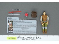 Budo V1 100% Complete G.I. Joe 1988 Hasbro Vintage Action Figure