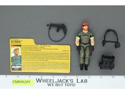 Outback V2 Night Force 100% Complete G.I. Joe 1988 Hasbro Vintage Action Figure