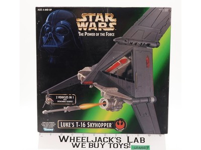 Luke's T-16 Skyhopper Star Wars POTF 1996 Kenner Action Figure NEW SEALED