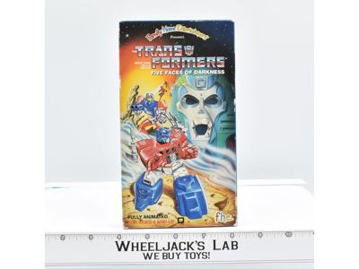 Five Faces of Darkness VHS G1 Transformers f.h.e. 1986