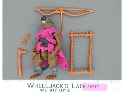 Splinter SOFT HEAD 100% Complete Teenage Mutant Ninja Turtles 1988 Playmates