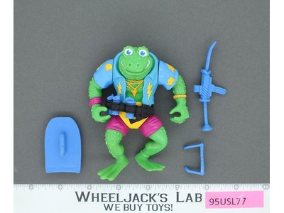 Genghis Frog 100% Complete Teenage Mutant Ninja Turtle TMNT Playmates 1989