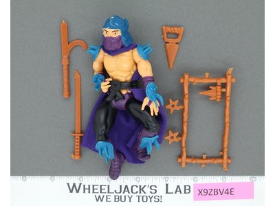 Shredder HARD HEAD 100% Complete Teenage Mutant Ninja Turtle 1988 Playmates