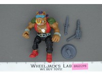 Bebop HARD HEAD 100% Complete Teenage Mutant Ninja Turtles Playmates 1988 Figure