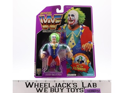 Doink the Clown WWF Wrestling 1993 Hasbro Action Figure NEW MOSC SEALED