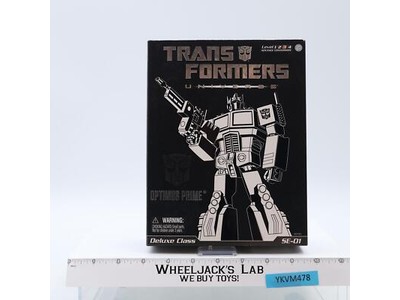 Optimus Prime SE-01 Deluxe Class Special Edition Transformers Universe MISB