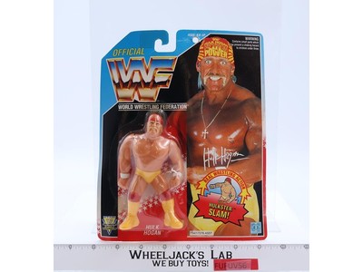 Hulk Hogan Hulkster Slam WWF Wrestling 1990 Hasbro Action Figure NEW SEALED