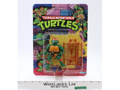 Michaelangelo 10-Back Teenage Mutant Ninja Turtles TMNT 1988 Playmates NEW MOSC
