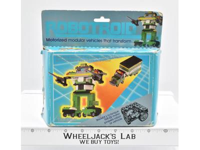 Robotroid Galactic Trailer Robot 102 NEW In Box Takara 1984 Lego Toy