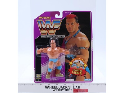 Tatanka Series 9 WWF Wrestling 1993 Hasbro Action Figure NEW MOSC SEALED