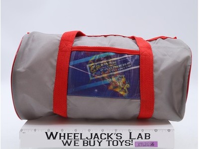 Magic Action Gym/Duffel Bag W/Ravage & Sunstreaker G1 Transformers Hasbro 1984