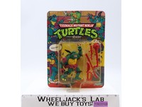 Slash PURPLE BELT RED S YELLOW BELLY TMNT 1990 Playmates Figure NEW MOSC SEALED