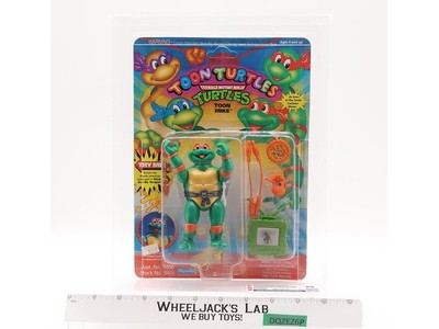 Toon Mike CAS GRADED 85 85/90/85 TMNT Toon Turtles 1993 Playmates Figure NEW
