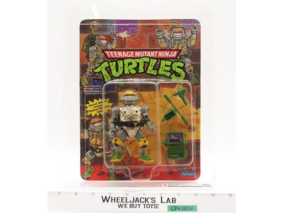 Metalhead CAS GRADED 80 80/85/85 19-Back TMNT 1989 Playmates Toys Action Figure