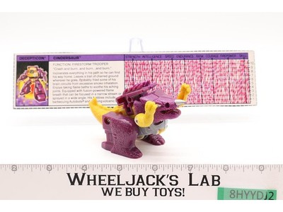 Cindersaur 100% Complete 1988 Vintage Hasbro G1 Transformers Action Figure