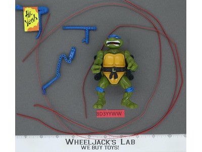 Talkin' Leonardo 100% Complete Teenage Mutant Ninja Turtles TMNT 1991 Action